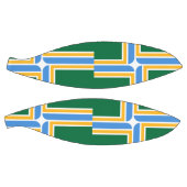 Basketball in Vollgröße mit Flagge von Portland, U (Panele)