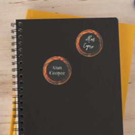 Basketball Individuelle Name Kinder Etiketten