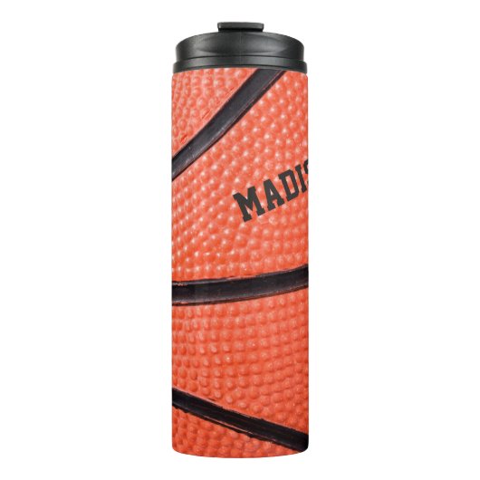 Basketball-individuelle Name Thermosbecher (Vorderseite)