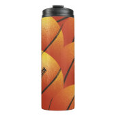 Basketball-individuelle Name Thermosbecher (Vorderseite)