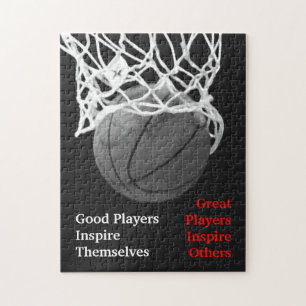 Basketball Inspiration Inspirierend Teilnehmer Puzzle
