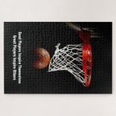 Basketball Inspiration Inspirierend Teilnehmer Puzzle (Horizontal)