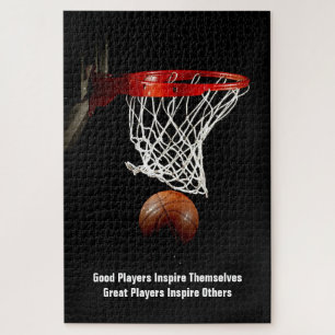 Basketball Inspiration Inspirierend Teilnehmer Puzzle