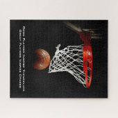 Basketball Inspiration Inspirierend Teilnehmer Puzzle (Horizontal)