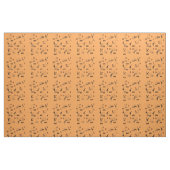 Basketball-Inspirationsmuster, Stoff (Fat Quarter (45,7 x 55,9 cm))