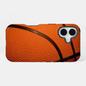 Basketball iPhone 16 Hülle (Rückseite (Horizontal))