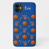 Basketball-Iphone-Fall Case-Mate iPhone Hülle (Rückseite)