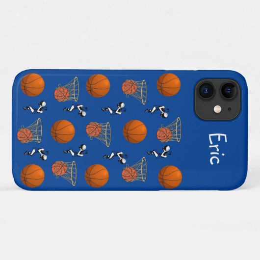 Basketball-Iphone-Fall Case-Mate iPhone Hülle (Rückseite (Horizontal))