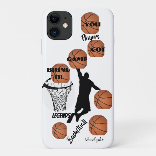 Basketball IPhone Fälle Case-Mate iPhone Hülle (Rückseite)