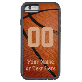 Basketball iPhone Fälle, Ihr Name, NUMMER 13 Hülle