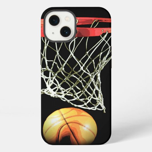 Basketball iPhone Hülle (Rückseite)