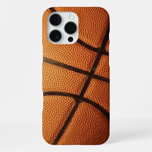 Basketball iPhone Hülle (Rückseite)