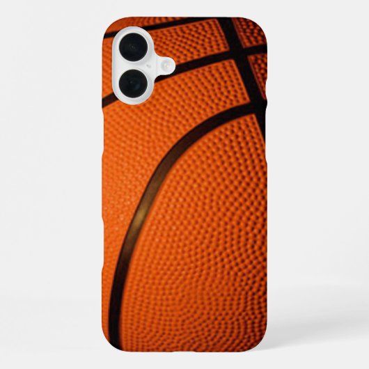 Basketball iPhone Hülle (Rückseite)