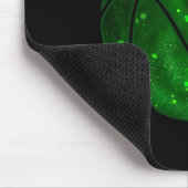 Basketball Irish Kleeblatt Lucky Clover St Patrick Mousepad (Ecke)