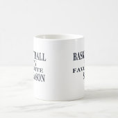 Basketball is my favorite season kaffeetasse (Mittel)