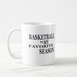 Basketball is my favorite season kaffeetasse