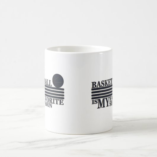 Basketball is my favorite season kaffeetasse (Mittel)