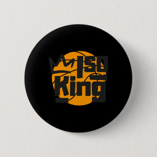 Basketball Isolation King One Man Show Button
