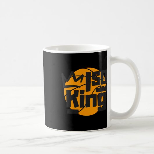 Basketball Isolation King One Man Show Kaffeetasse (Rechts)