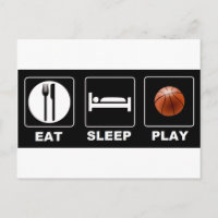 Basketball isst Schlafen
