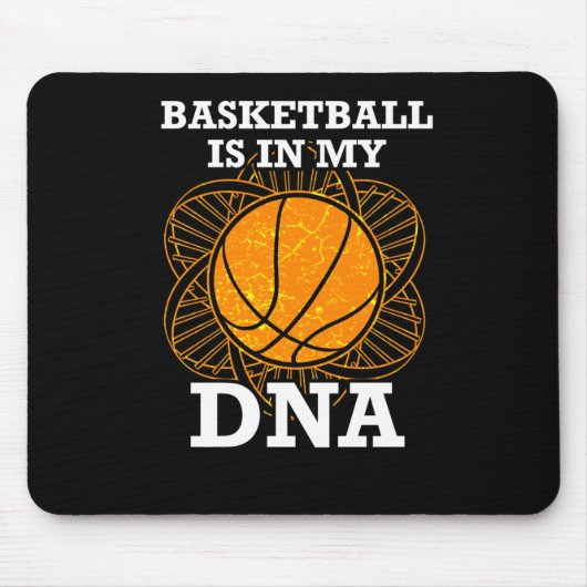 Basketball ist in meiner DNA Mousepad (Vorne)