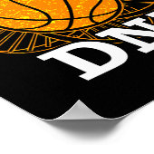 Basketball ist in meiner DNA Poster (Ecke)
