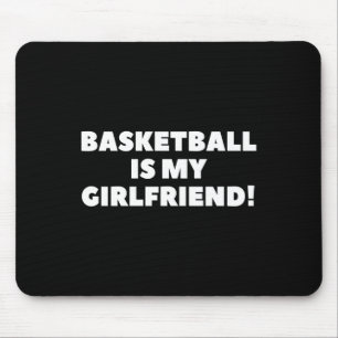 Basketball ist mein Basketballgeschenk für meine F Mousepad