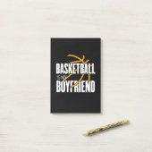 Basketball ist mein Freund Post-it Klebezettel (Auf Schreibtisch)