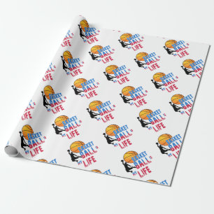 Basketball ist mein Leben Geschenkpapier