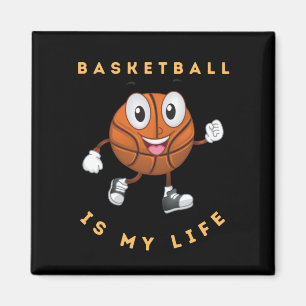 Basketball ist mein Leben Magnet