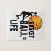 Basketball ist mein Leben Puzzle (Horizontal)