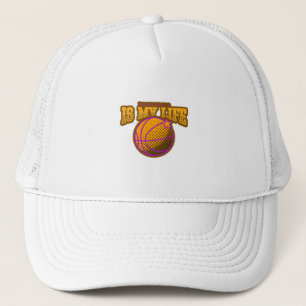 Basketball ist mein Leben Truckerkappe