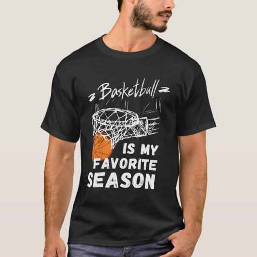 Basketball ist mein Lieblingsjahresgeschenk für Ch T-Shirt (Vorderseite)