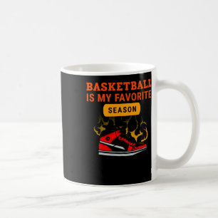 Basketball ist mein Lieblingssaison Basketball Lov Kaffeetasse
