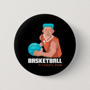 Basketball ist mein Lieblingsspieler in der Saison Button