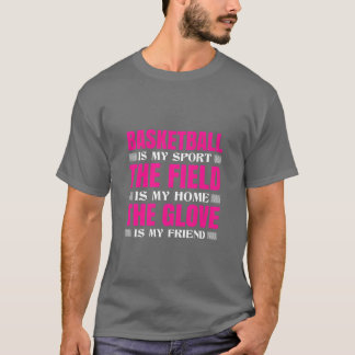 Basketball ist mein Sport Vintage T-Shirt