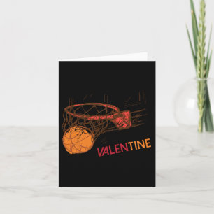 Basketball ist mein Valentin für Basketballliebhab Karte