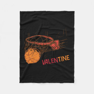 Basketball ist mein Valentinstag für Basketball-Li Fleecedecke