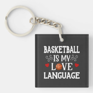 Basketball ist meine Liebe Niedliche Basketball-Sp Schlüsselanhänger