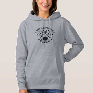 Basketball ist meine Lieblingsjahreszeit mit blaue Hoodie