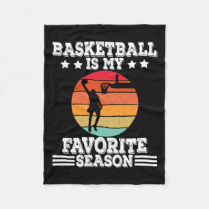 Basketball ist meine Lieblingssaison 5 Fleecedecke