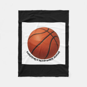 Basketball ist meine Lieblingssaison aktiv Fleecedecke
