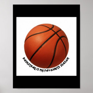 Basketball ist meine Lieblingssaison aktiv Poster