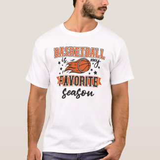 Basketball ist meine Lieblingssaison T-Shirt