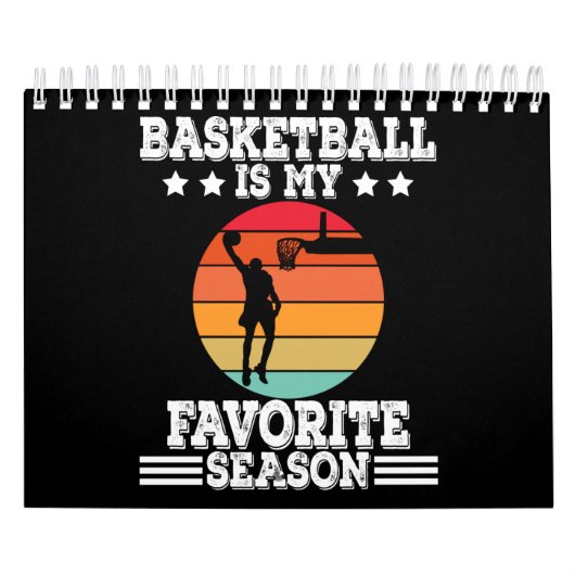 Basketball ist meine Lieblingszeit Kalender (Titelbild)