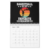 Basketball ist meine Lieblingszeit Kalender (Mär 2026)