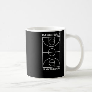 Basketball ist meine Therapie Kaffeetasse
