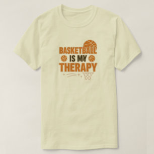 Basketball ist meine Therapie T-Shirt
