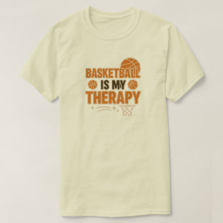 Basketball ist meine Therapie T-Shirt