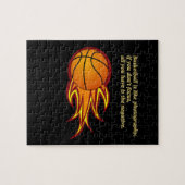 Basketball ist wie Fotografie #6 Puzzle (Horizontal)